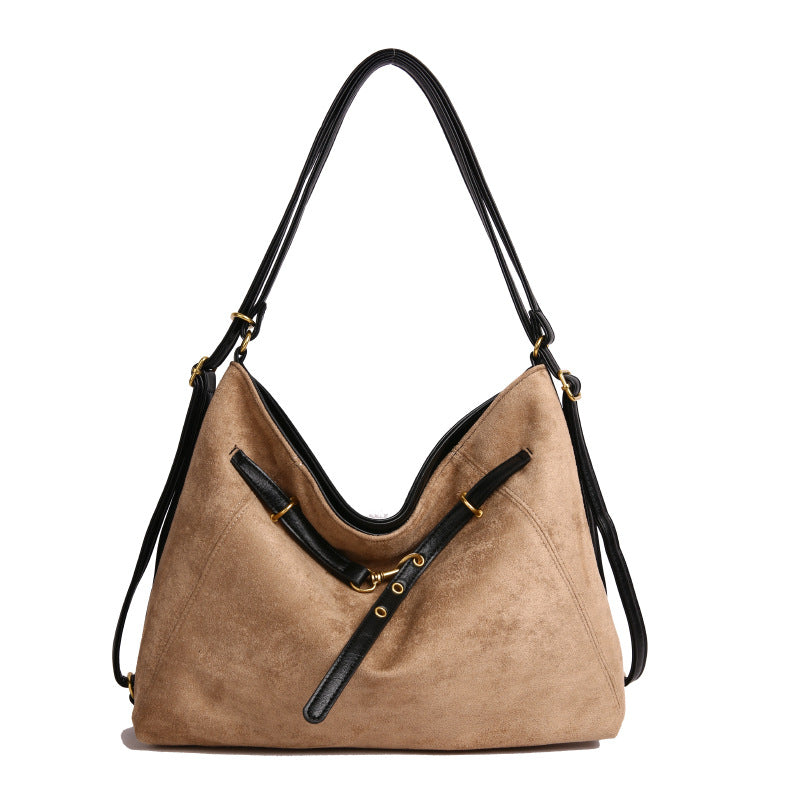 High-End Retro Commuter Shoulder Bag