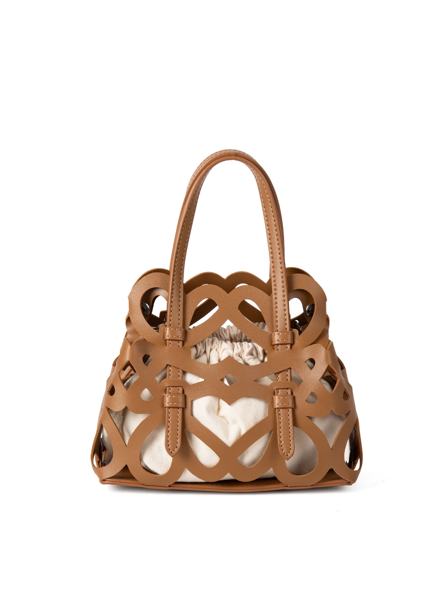 Solvera Hollow Basket Handbag
