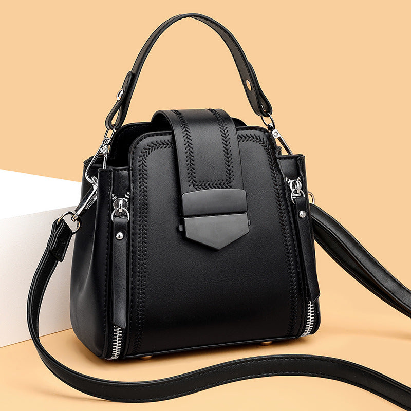 Soft Leather Fashion Handbag For Women