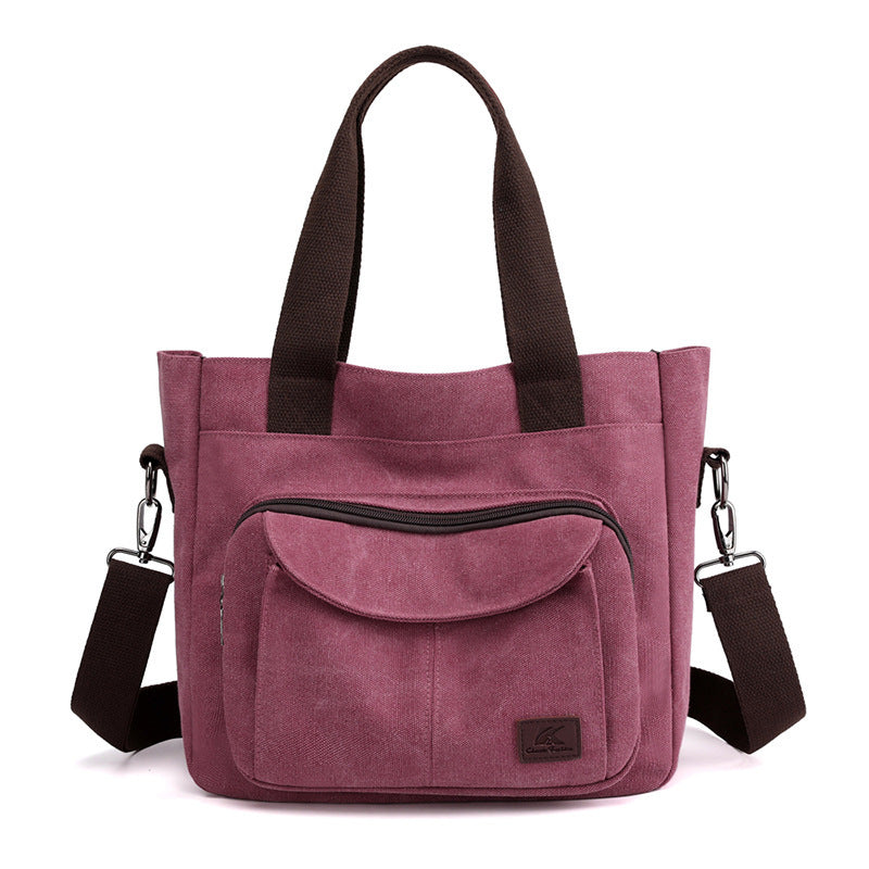 Canvas Commuting Women’s Shoulder Bag