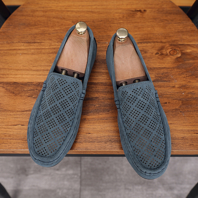 Air Vent Hollow-Out Casual Loafers