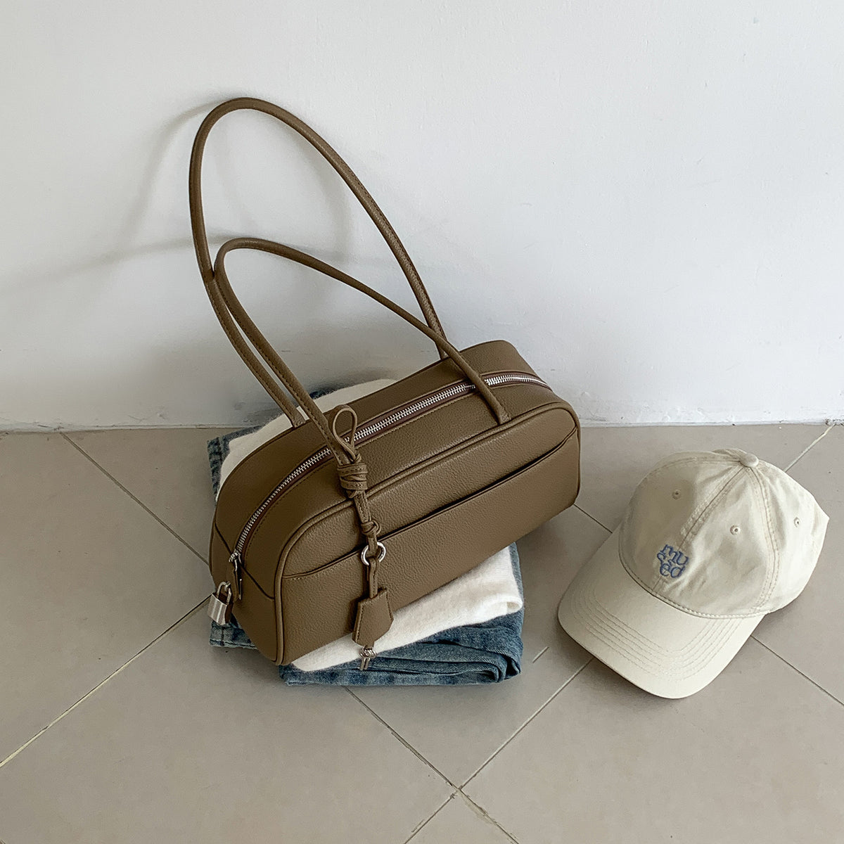Vintage PU Leather Shoulder Bag