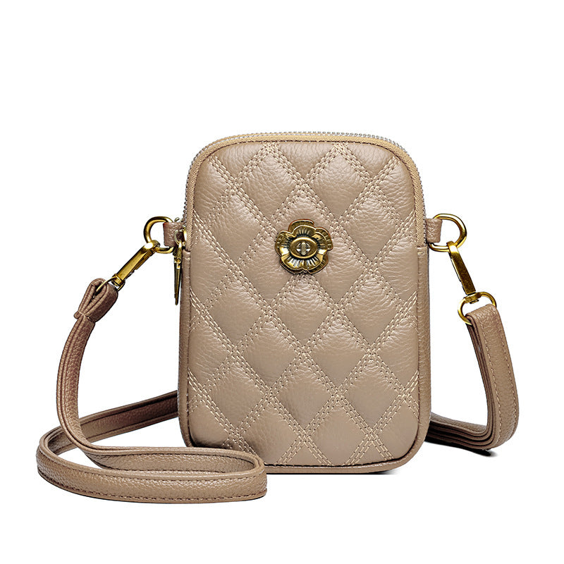 Luxe Quilted Crossbody Bag