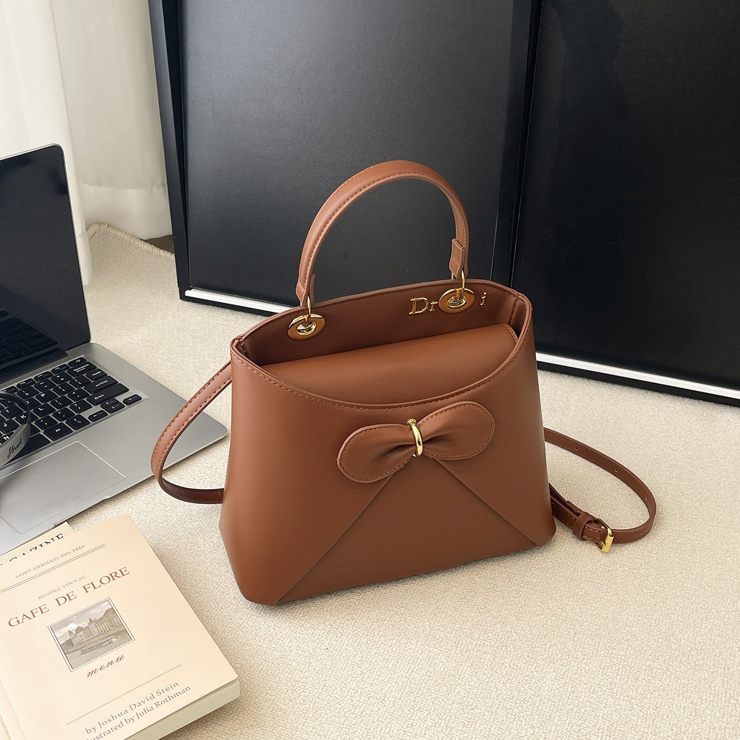 Bow Detail Chic Handbag