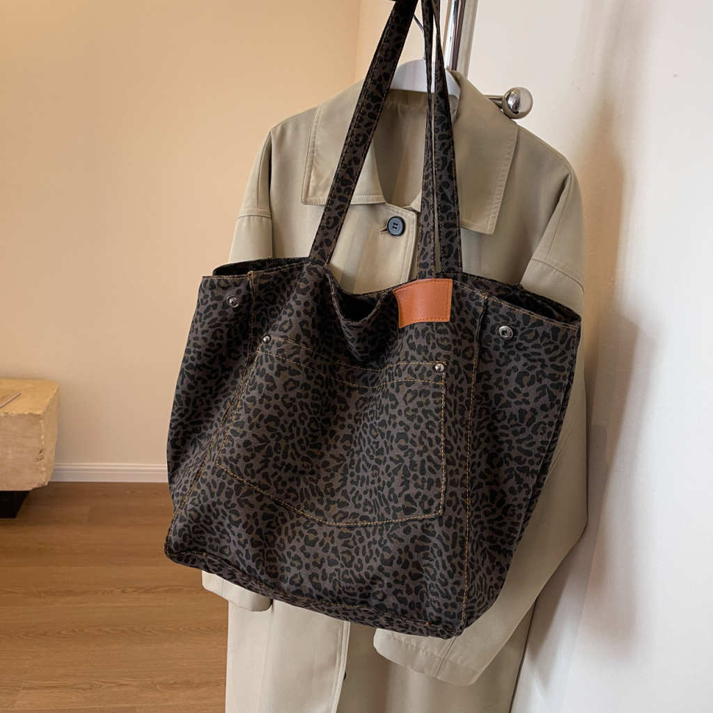 Leopard Luxe Tote Bag