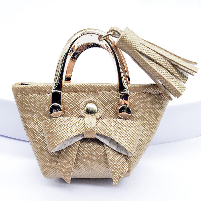 Mini Bow Purse Charm