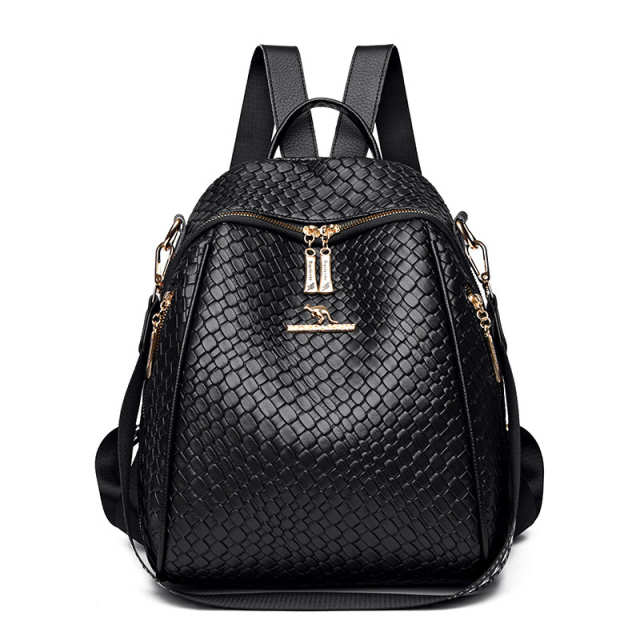 Soft Leather Fashion Backpack For Women