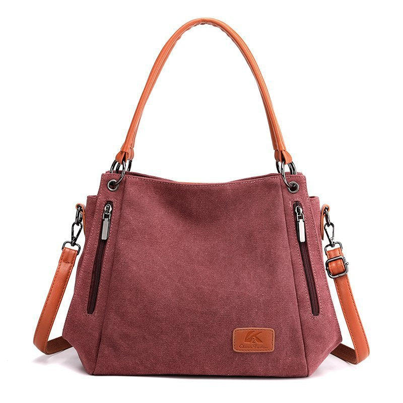 Harper Canvas Shoulder Bag
