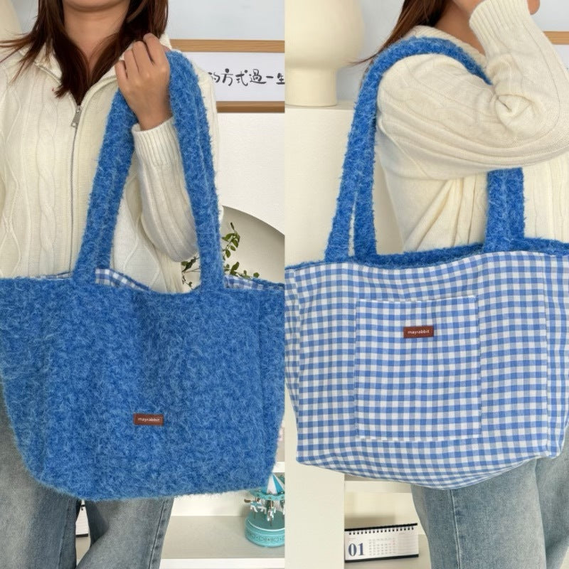 Cozy Cloud Convertible Tote Bag