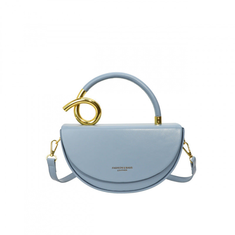 Serene Crescent Handbag