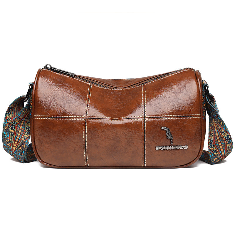 Barrel Wax Trend Crossbody Bag