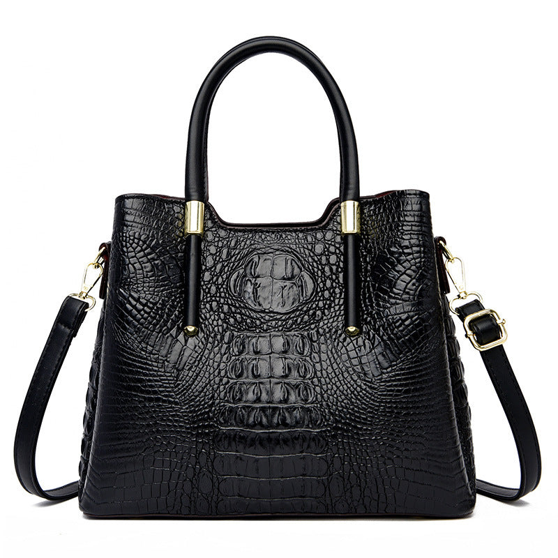 Euro Glam Crocodile Handbag