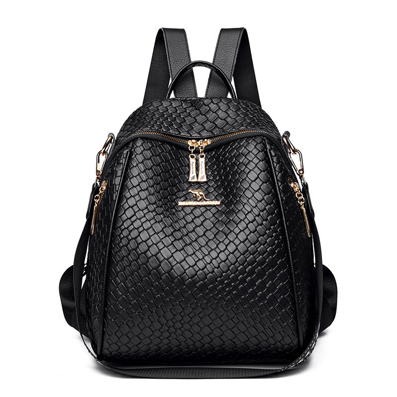 Soft Leather Fashion Backpack For Women