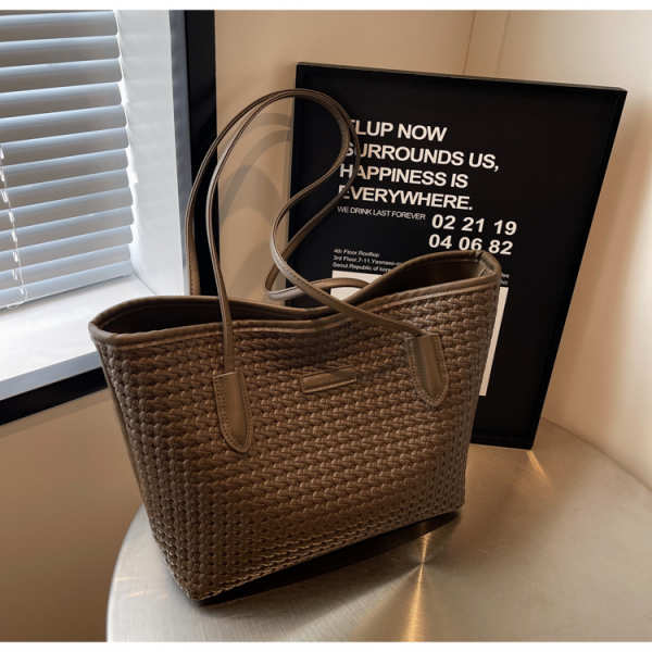 Large Capacity Woven Tote Bag