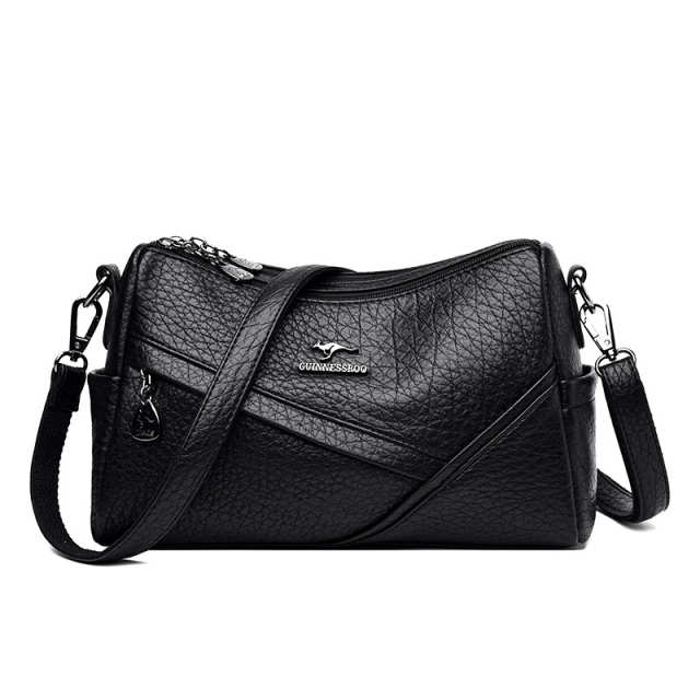 Modern Soft Leather Shoulder Bag