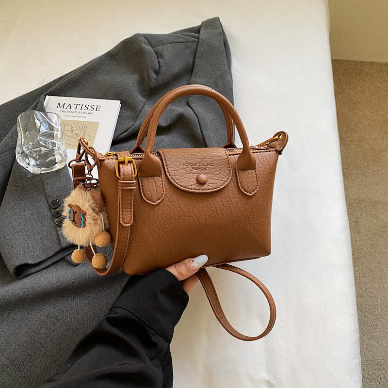 Color Block Dumpling Handbag