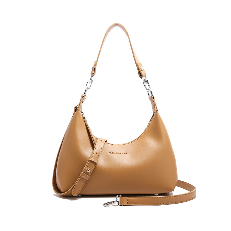 French Style Crescent Shoulder Bag