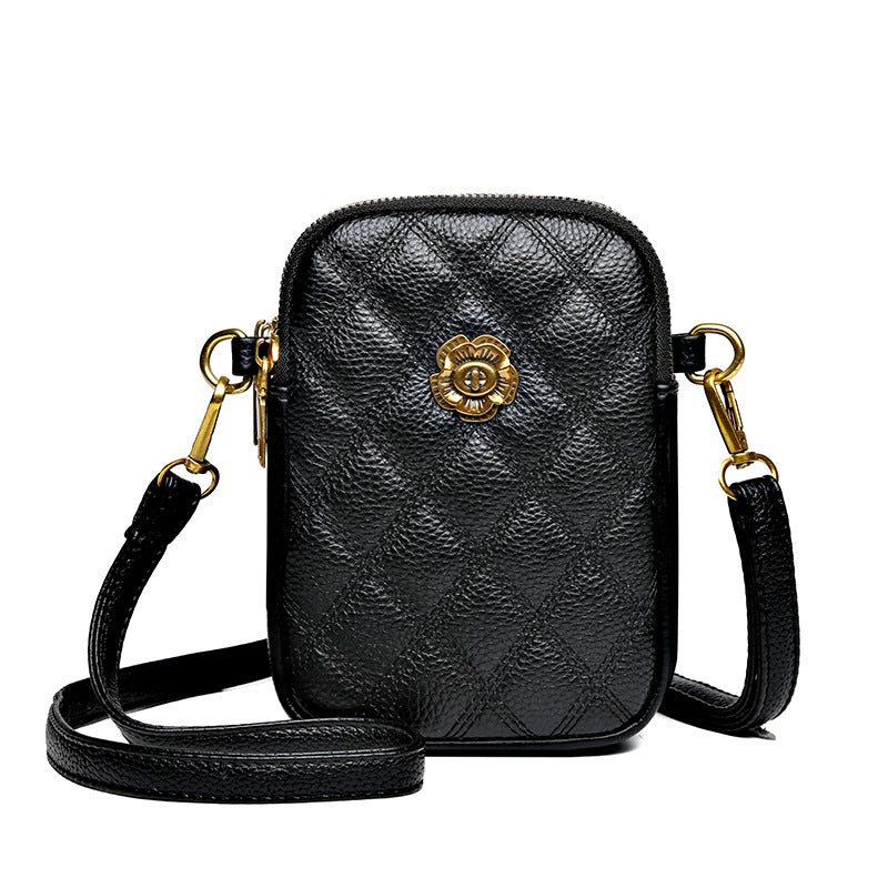 Luxe Quilted Crossbody Bag