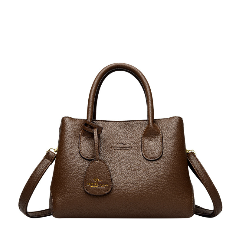 Retro Large Capacity Commuter Handbag for Women