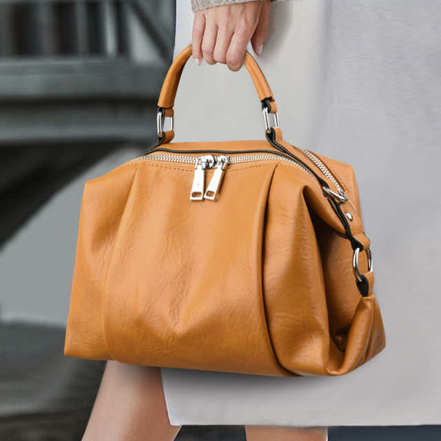 Modern Chic Large Capacity Women's Handbag