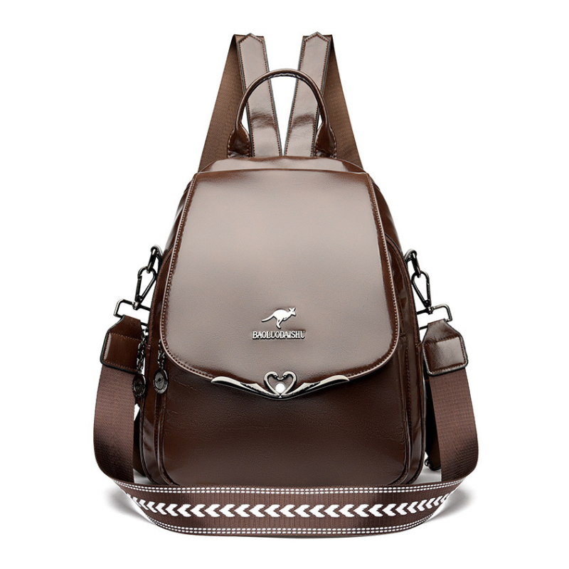 Soft Leather Large Capacity Women’s Backpack