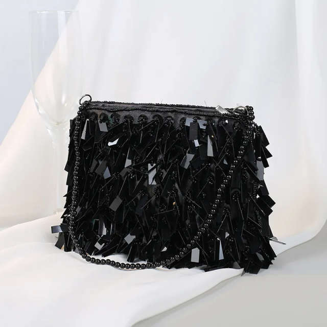 Luxe Beaded Banquet Clutch