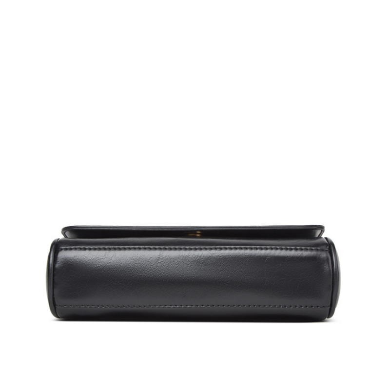 Oil-Waxed Leather Crossbody Bag