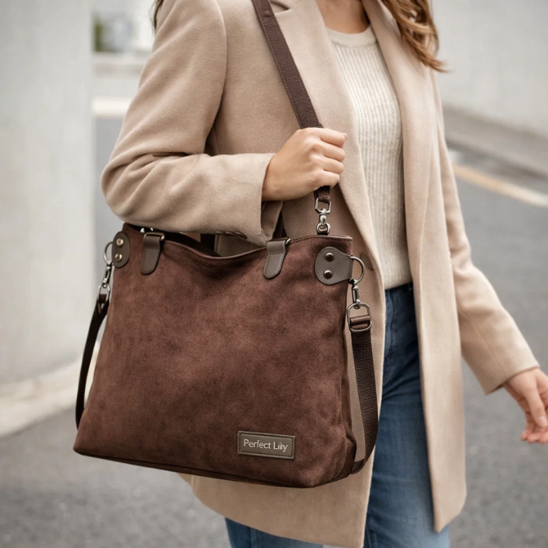 Large Capacity Retro Satchel Handbag