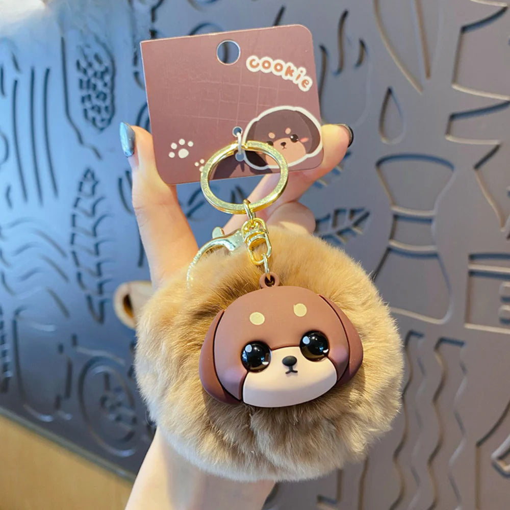 Puffy Pup Bag Charm