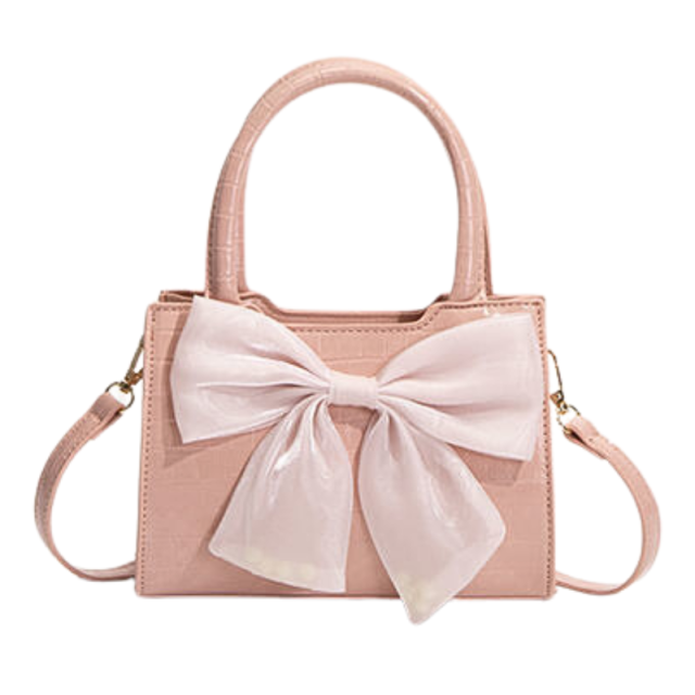 Bow Commuter Chic Crossbody Bag