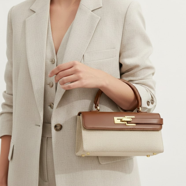 Merard Mini Kelly Square Handbag