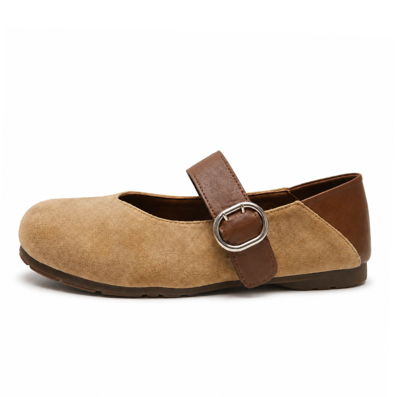Vintage Buckle Strap Women’s Pumps