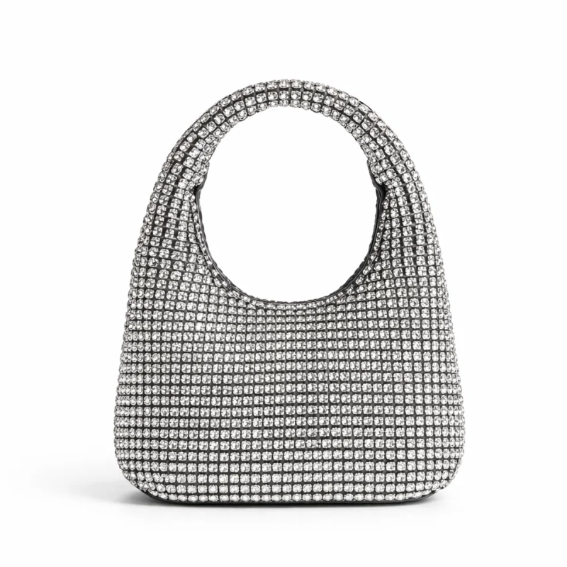 Diamond Glow Sparkling Handbag