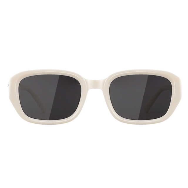 Bold Edge Wide Frame Sunglasses