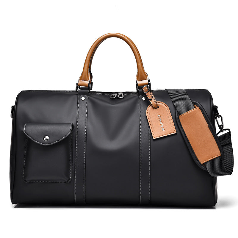 CateiKarrui Durable Large Capacity Leather Duffle Bag