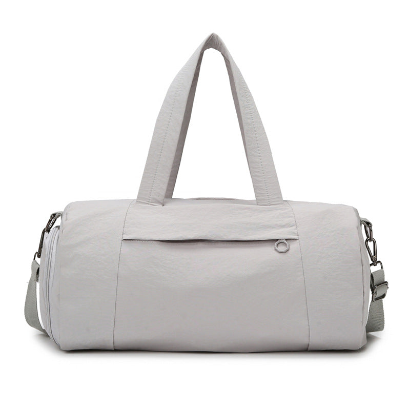 Gym Duffle Bag With Wet And Dry Separation