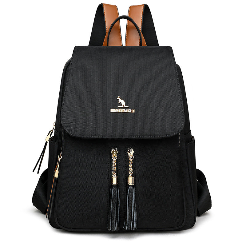 Silk  Versatile Large Trendy Travel Backpack