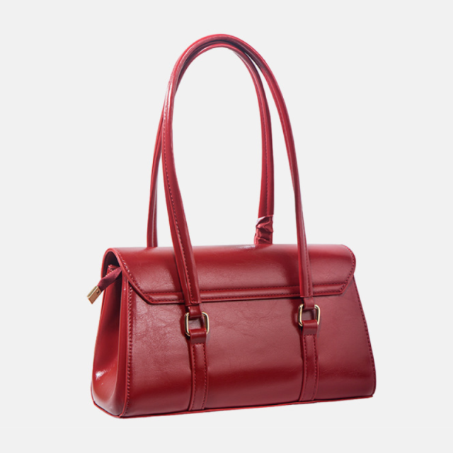 Elegant Red Wedding Shoulder Bag