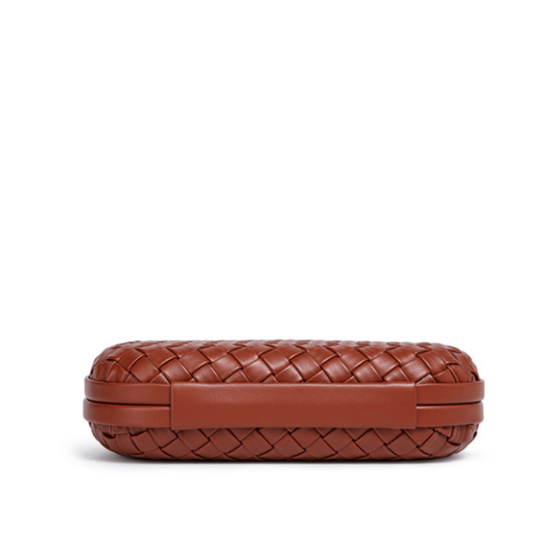 Virelle Woven Elegance Clutch Bag