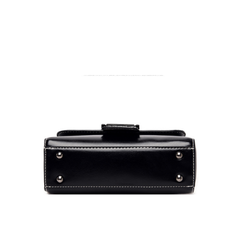 Crocodile Luxe Double Strap Handbag