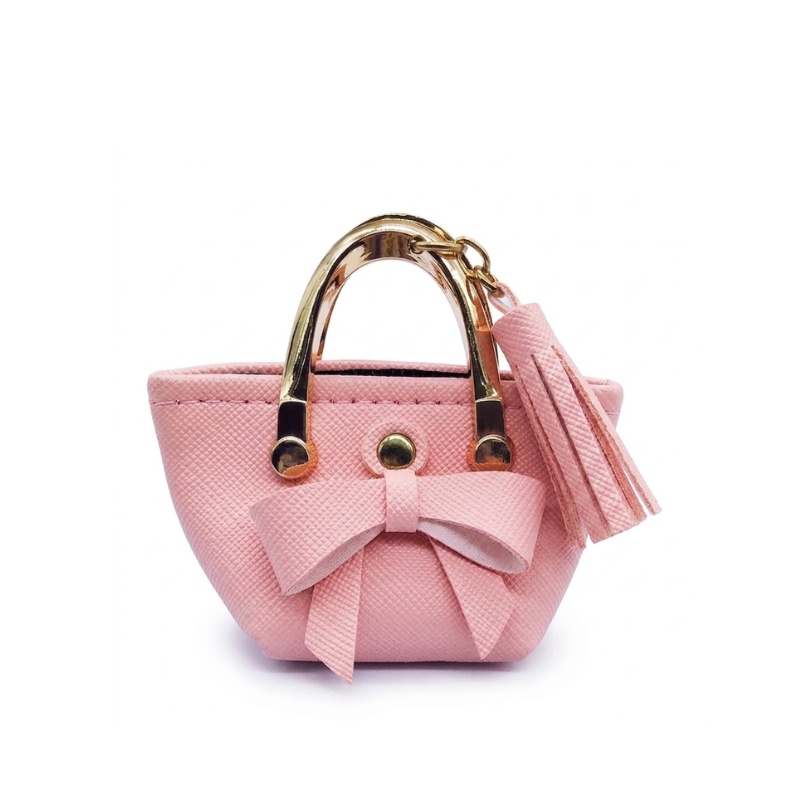 Mini Bow Purse Charm