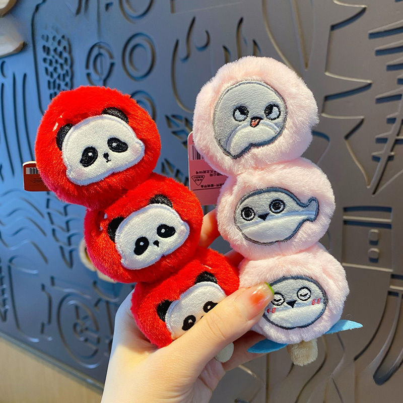 Cute Panda and Turtle Candied Haws Bag Charm