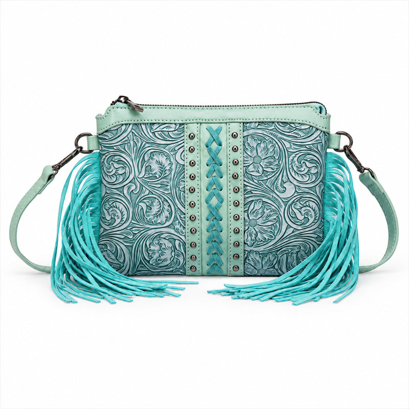 Boho Charm Women’s Tassel Crossbody Bag