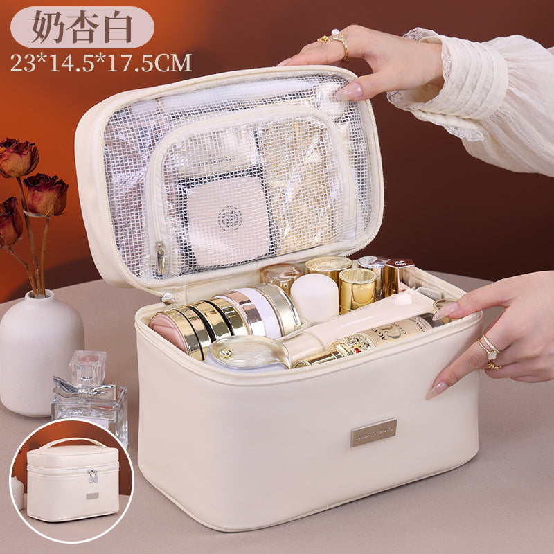 Leatherette Beauty Cosmetic Bag