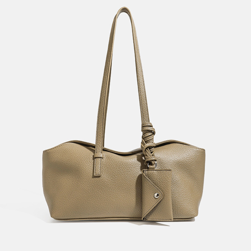 Textured Curve Shoulder Bag