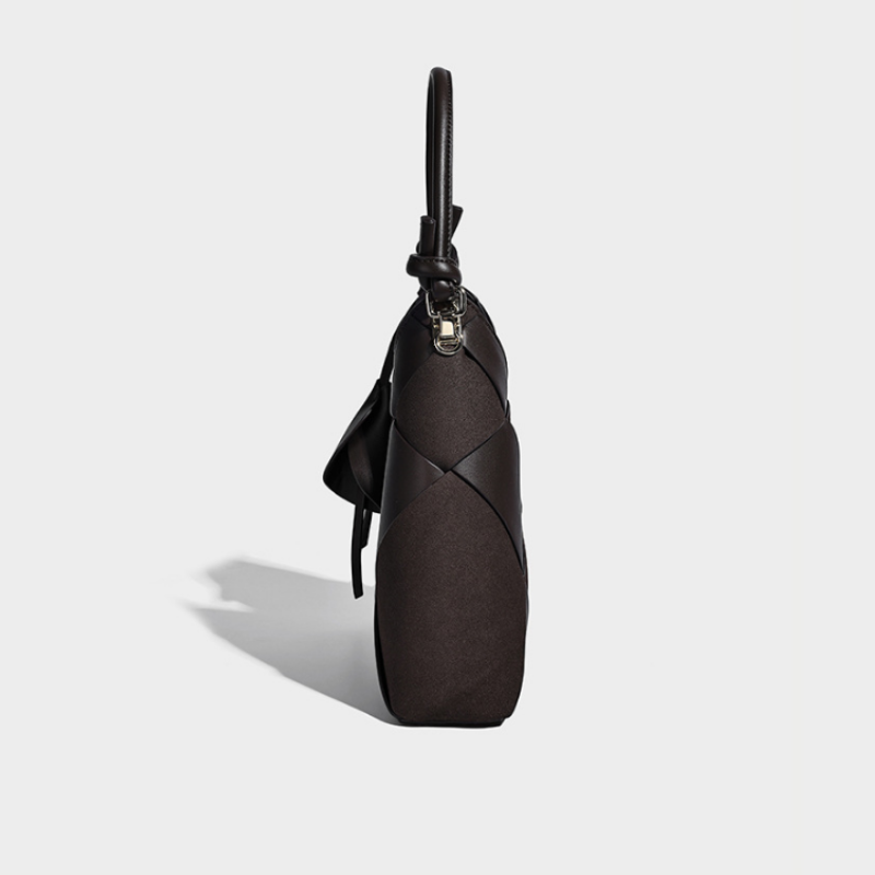 Woven Patchwork Women Shoulder Bag