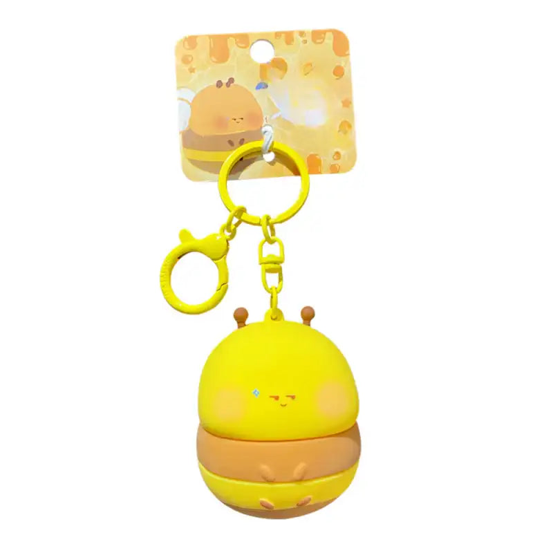 Glow Hive Bee Bag Charm