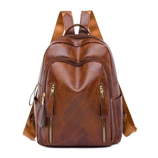 Vintage Soft Leather Backpack For Women