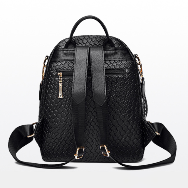 Soft Leather Fashion Backpack For Women
