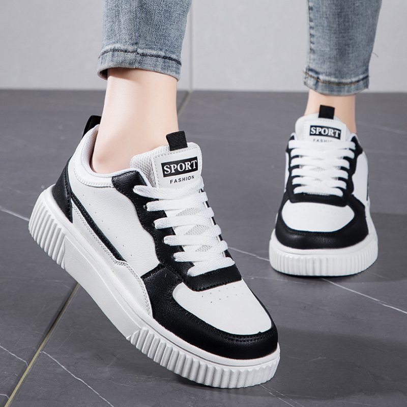 Unisex Breathable White Versatile Sneakers